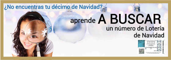Cómo buscar número de Lotería de Navidad