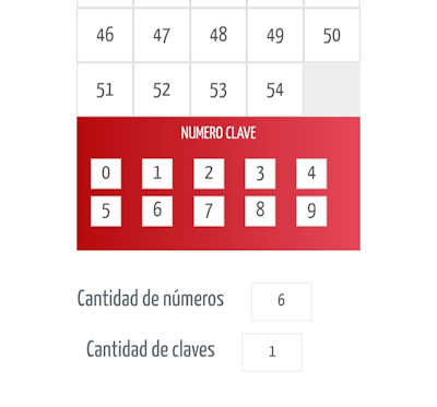 Se pueden jugar más números y/o claves en un único boleto del Gordo de la Primitiva