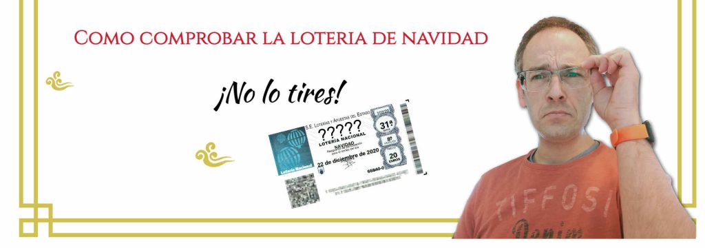 Como comprobar la lotería de navidad