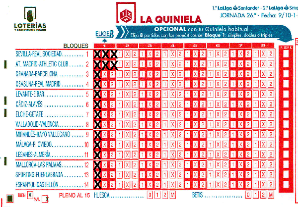 Mejor pronosticador de quinielas