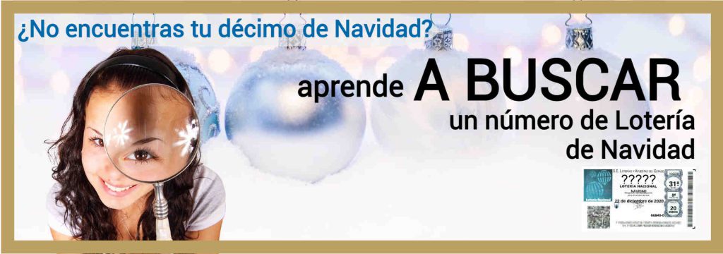 Como Buscar Lotería de Navidad