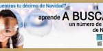 Cómo buscar número de Lotería de Navidad
