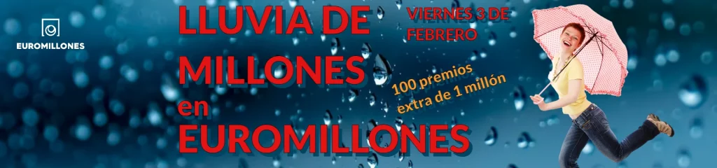 Lluvia de millones de Euromillones