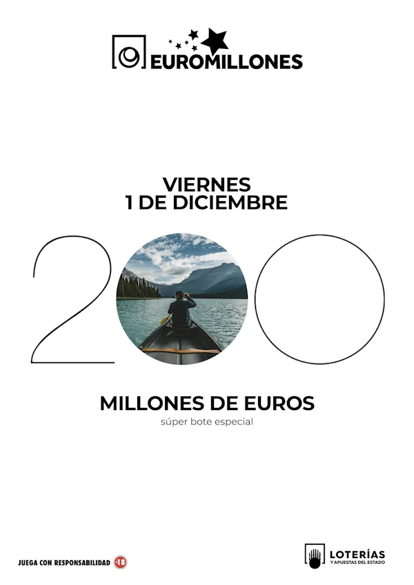 Cartel Superbote Euromillones 200 millones 20231201