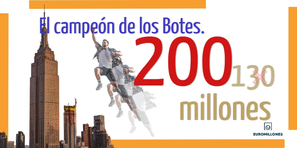 Bote Especial Euromillones 200 millones 2023