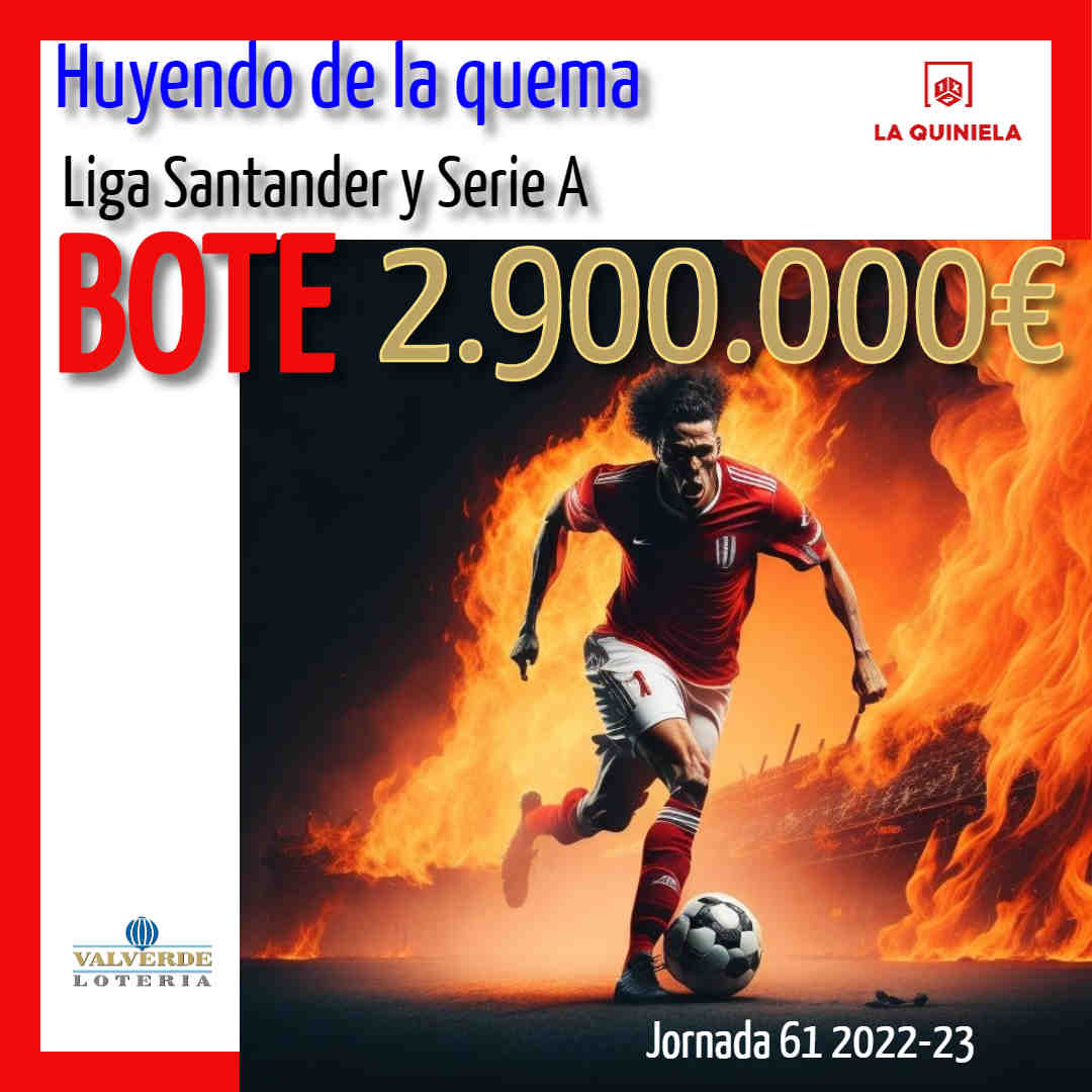 Pronosticos quiniela jornada 61