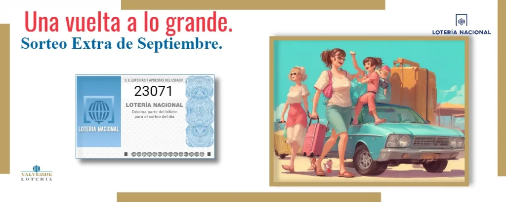 Sorteo Extra Septiembre