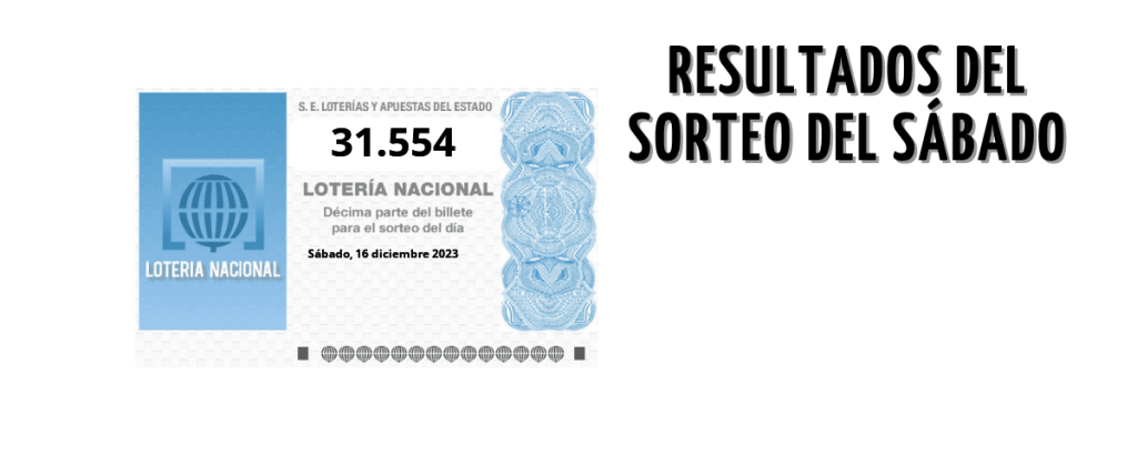 Décimo ganador Lotería Nacional sábado 17 de febrero de 2024 -