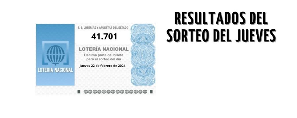 20240222 décimo ganador Lotería Nacional jueves