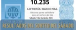 Resultados de la Lotería Nacional del Sábado: Sorteo del Sábado, 09 marzo 2024